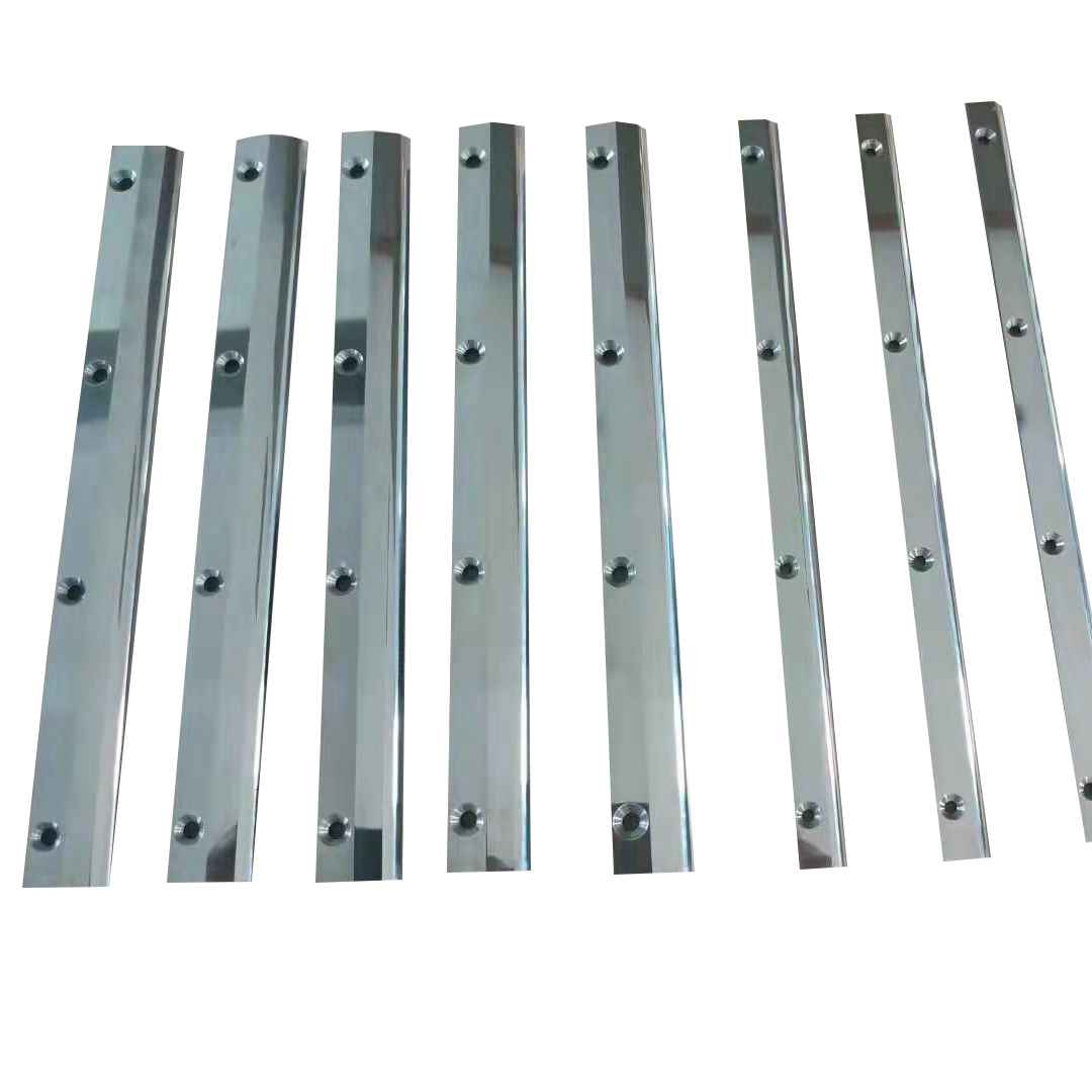 Factory Custom Sale Cutter Blade Hard Industrial Blade Knife Tungsten Carbide Straight Long Blade For Cutting Plastic And Metal