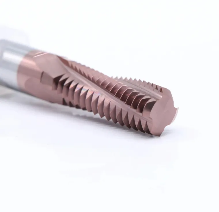 Solid Tungsten Carbide End Mill CNC Tool Carbide Cutter Thread Milling Cutter