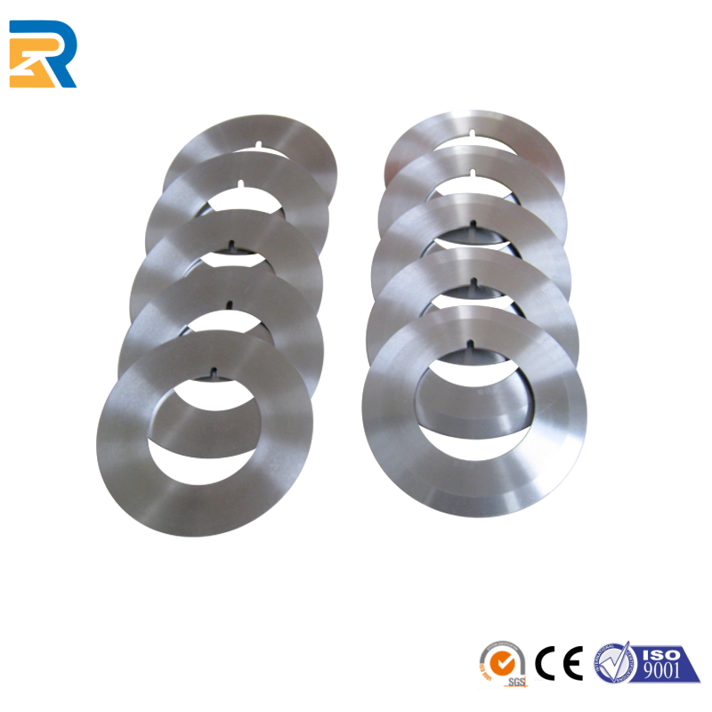 Sharp High-Speed Wear-Resistant Industrial Corrugated Circular Slitting Blades Precision-Ground Round Paper Cutting Knives