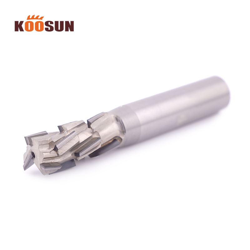 KOOSUN PCD Diamond Spiral Router Bit 3 Flute End Mill Corn Milling Cutter for Woodworking CNC Cutter Wood Mdf Chipboard