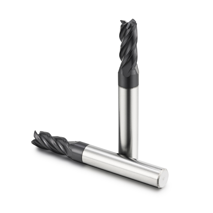 China Manufacturer High Quality Oem Custom Solid Carbide Square Ball Nose End Mill CNC Milling Cutter for Metal