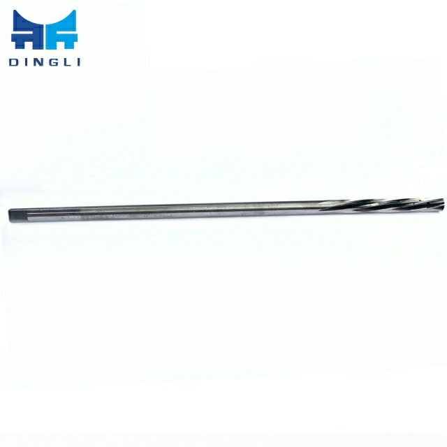High Precision Tungsten Carbide Machine Reamer Straight Shank 6 Flutes Carbide Reamer