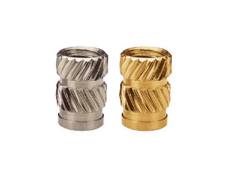 Sinhoo Manufacturer M1 To M8 Knurled Nuts Brass Plastic Injection Ultrasonic/ Heat Staking Inserts