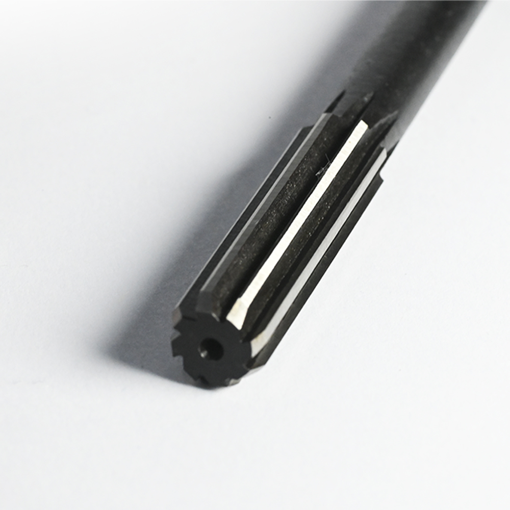 Bartu High-precision 6 Flutes Machine Hand Reamer with Spiral Flute H7 HSS for Cast Iron High Work Efficiency No Coolant