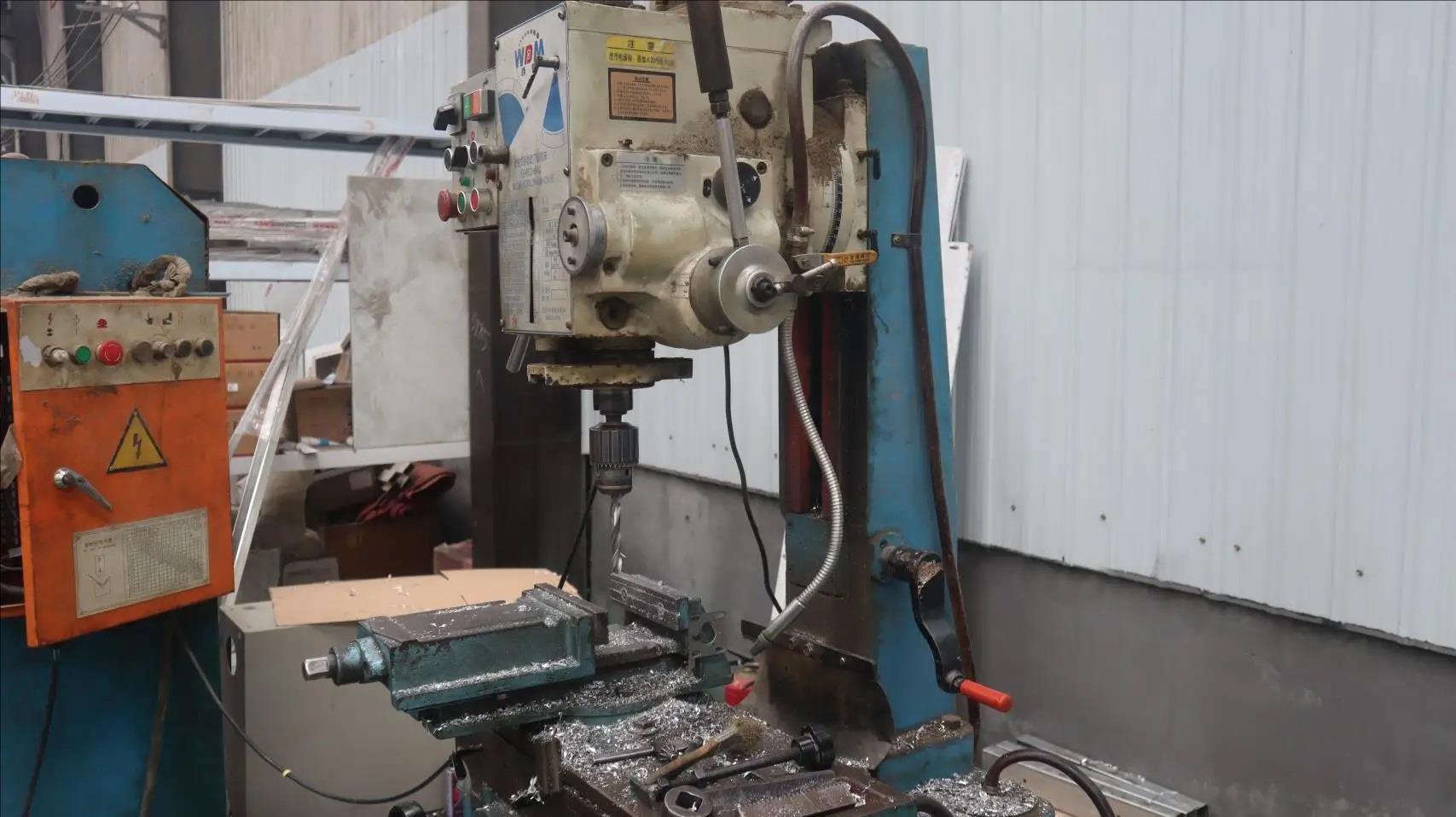 CNC drilling machine for precision hole-making operations at DentFix