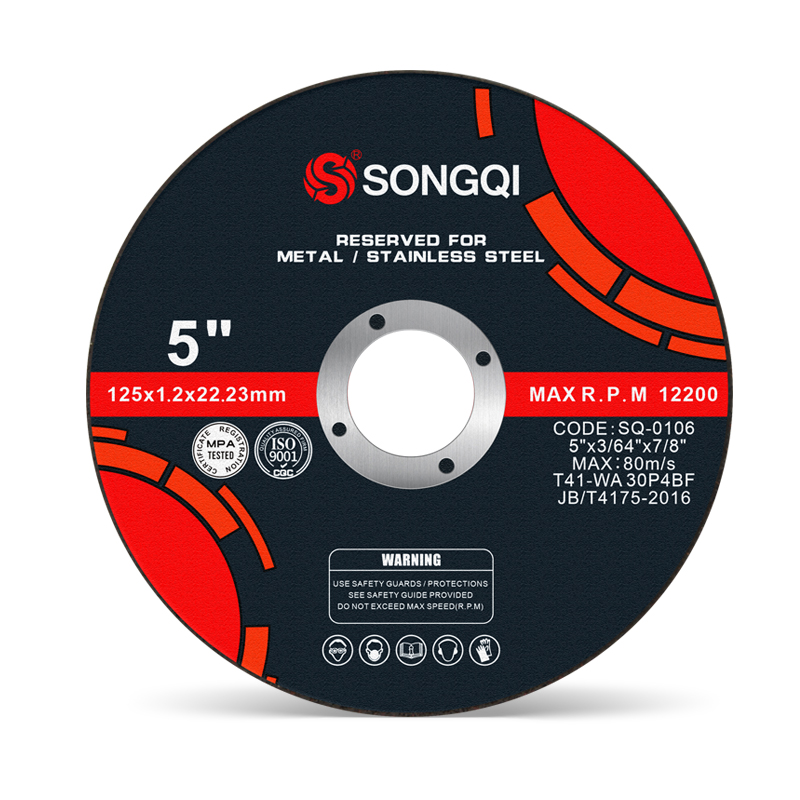 SONGQI flat cutting disc details