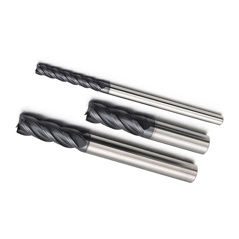 ZHY Factory Direct Customizable Carbide 2 Flutes 4 Flutes Flat Endmill 3mm 6mm 8mm 10mm End Mill