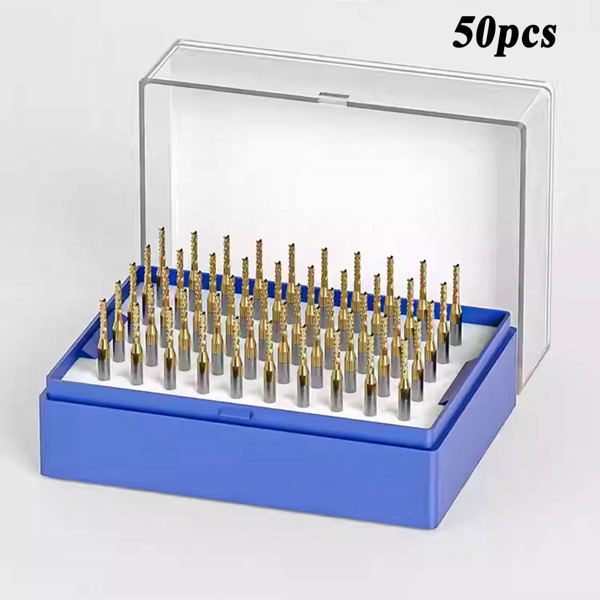 0.5-3.175mm Carbide Fibreglass Router Solid Carbide Corn Teeth End Mill for Pcb Engraving and Cutting