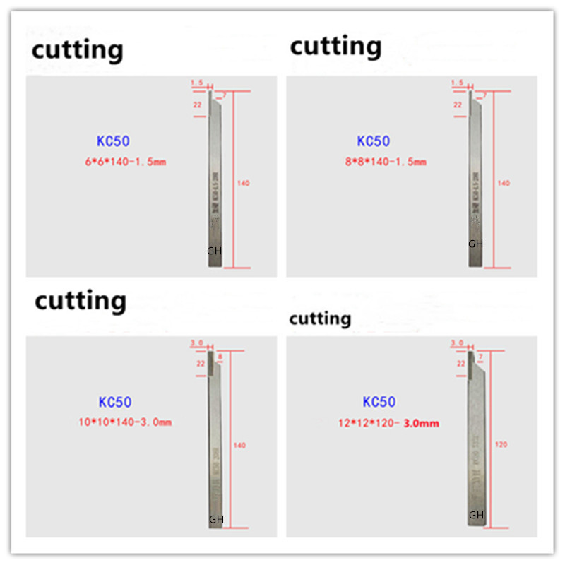 Tungsten carbide turning tool geometry