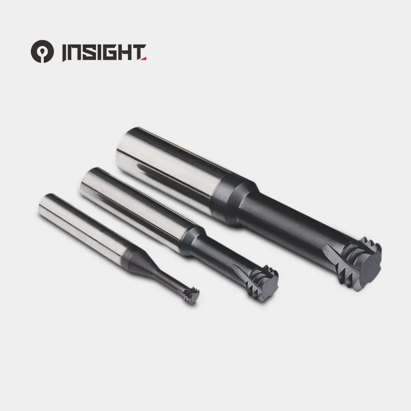 CNC 55/60 ISO Solid Carbide Pith 0.2 - 5.0 Thread Milling Cutter