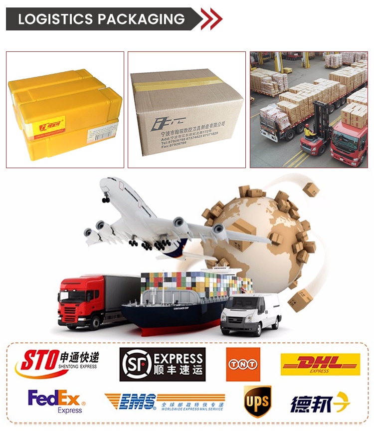 Packaging of Carbide End Mills