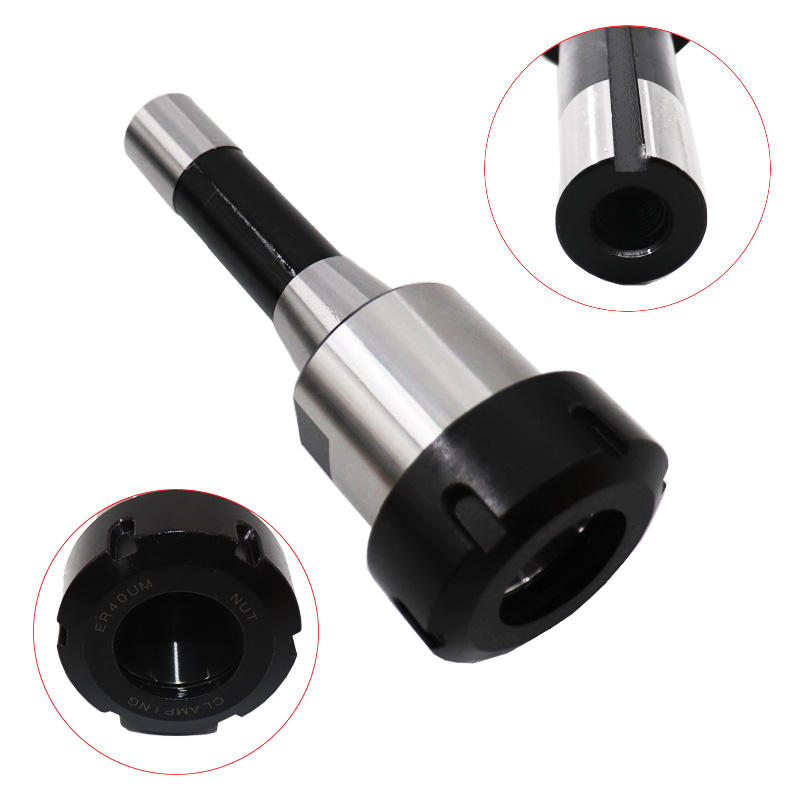 R8 Shank Collet Chuck Holder 15Pcs ER40 Collets Spanner R8-ER40 Collet Chuck Set CNC Tools