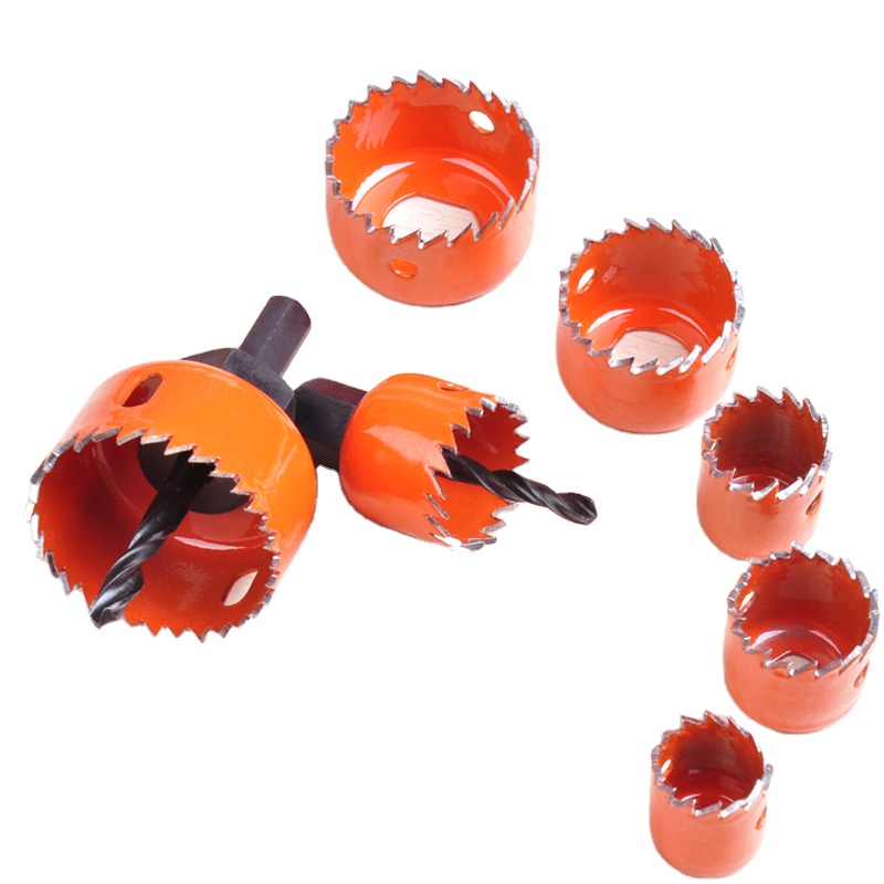 MeiKeLa Professional Metal Woodworking Hole Saw Tile Tool Cutter Drill Bit 5pcs Wood Hole Saw Set