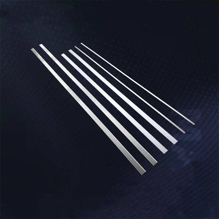 Factory Custom Sale Cutter Blade Hard Industrial Blade Knife Tungsten Carbide Straight Long Blade For Cutting Plastic And Metal