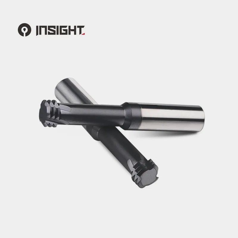 CNC 55/60 ISO Solid Carbide Pith 0.2 - 5.0 Thread Milling Cutter