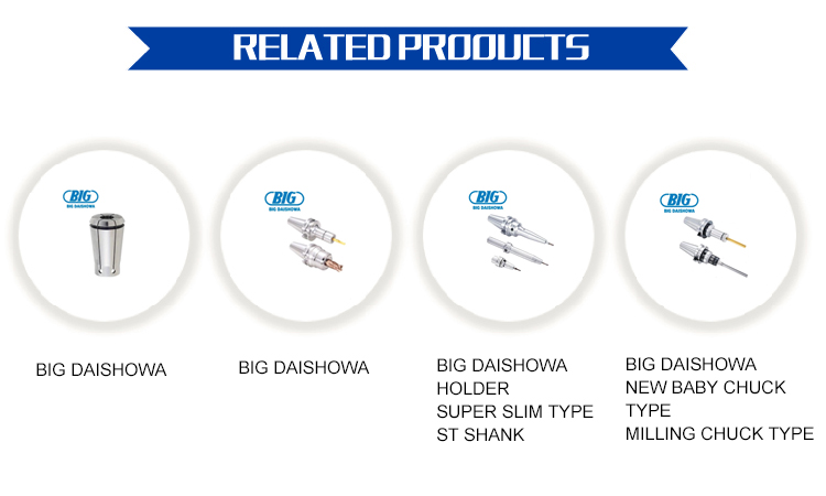 Tooling System High Precision and High Efficiency Japanese Durable Collet Holder BIG DAISHOWA