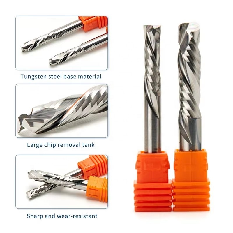 Joseph 8/10/12mm Online Wholesale Supplier Solid Carbide Two Flutes Up &amp; Down Cut 2F Compression Milling Cutter