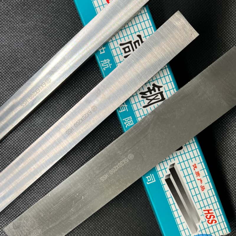 wholesale price High Speed Steel Hydraulic Cutting Flat Cutting Blade Knife Rectangle HSS Turning Tools for Lathe Cutting
