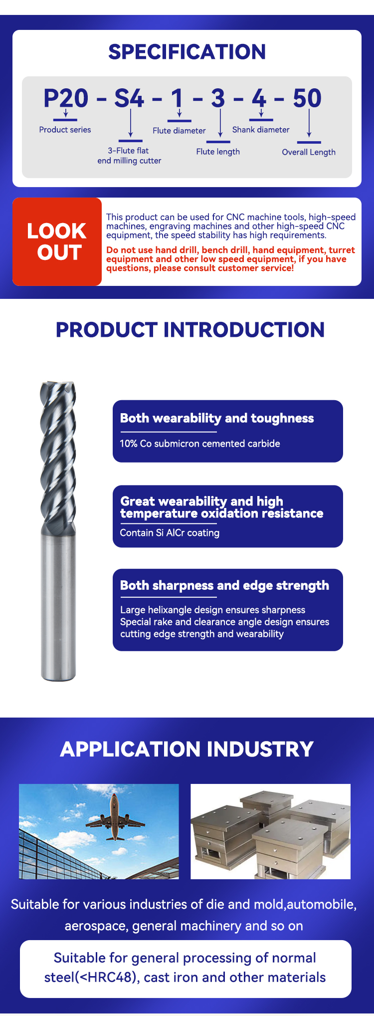 CHIXIAO Milling Cutter Product 2