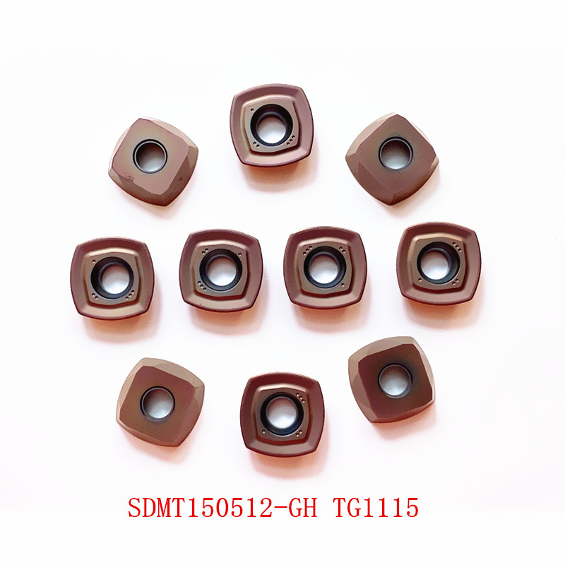 SDMT120512-GH TG1115 PVD Coated OEM Indexable Carbide Inserts for Lathe &amp; Milling Tools