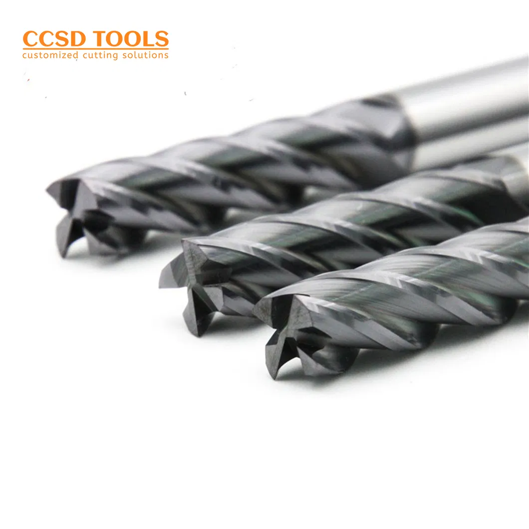 Square Series Aluminum Alloy End Mills