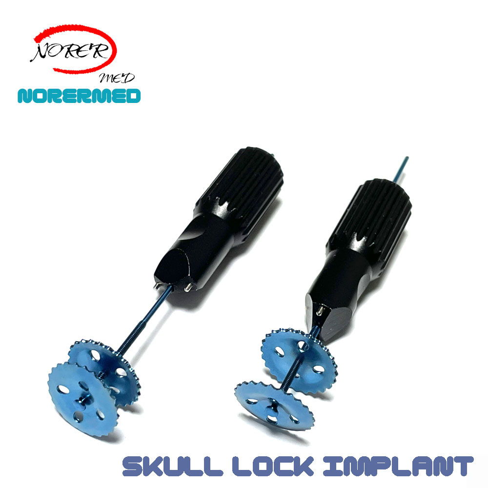China Manufacturer Titanium Cranial Skull Lock for Skull Implant Surgery