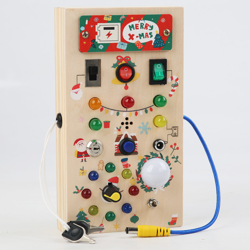2024 Learning Resources Educational Game Busy Board Montessori Toy of Autism Sensory Toys
