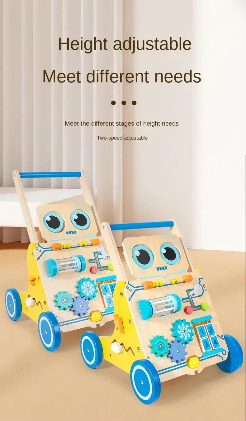 Wooden Baby Walker Detail 8