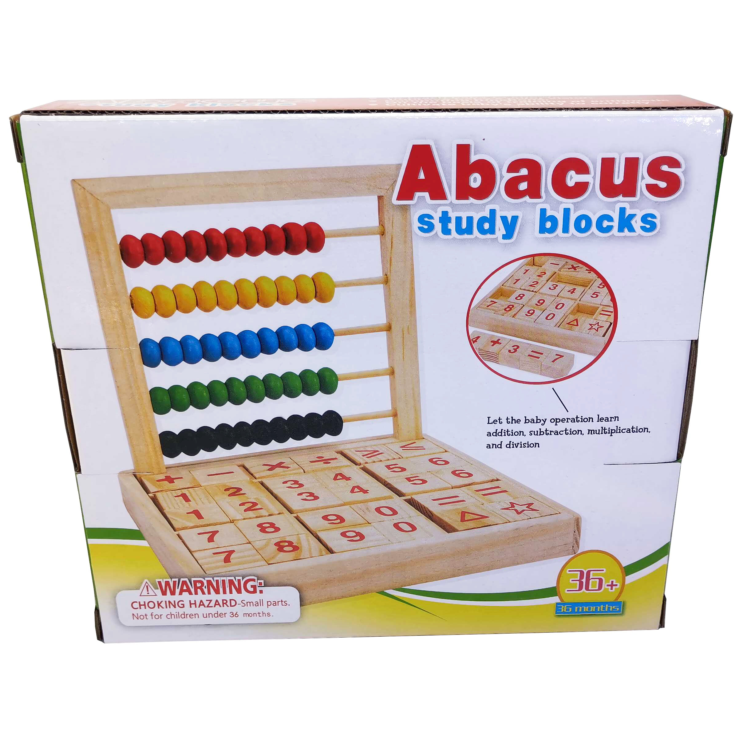 Wooden Abacus Toy Details 7