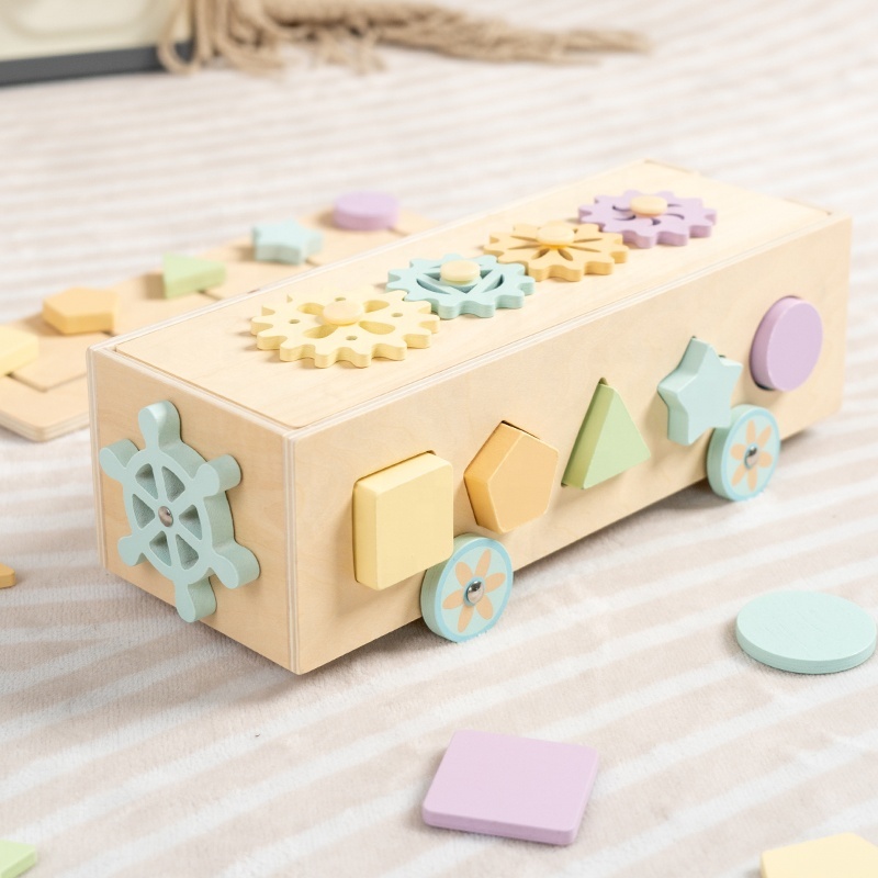 Color &amp; Shape Sorting Learning Matching Toys, Kids Montessori Toys, Preschool Early Learning Educational Toys for Baby Toddlers