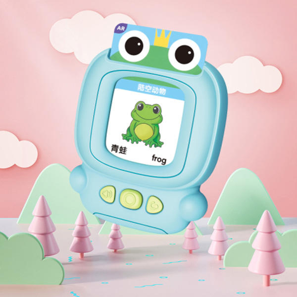 Samtoy Words Montessori Toys Study English Learning Machine Cognitive Cards Talking Flash Cards Learning Toys for Toddler Plastic Toy