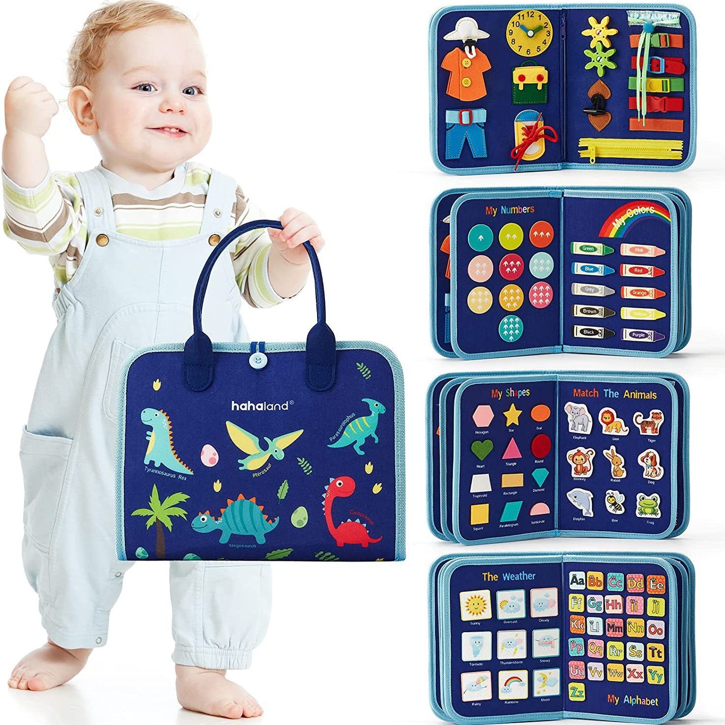 Preschool Montessori Toys Training Game Educational Sensory BoardToddlers Autism Toys
