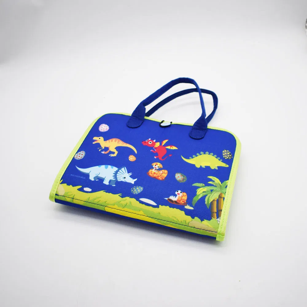 Colorful Montessori Educational Toy Felt Book Popular Kids Toy Busy Bag High Quality Felt Busy Board New Toys Dinosaur Shaped