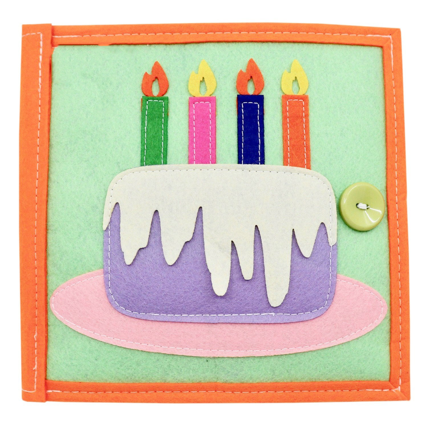 Factory Custom Eco-Friendly Montessori Wool Felt Baby Activity Sensory Fine Motor Skill Quiet Books New Design Educational Toys