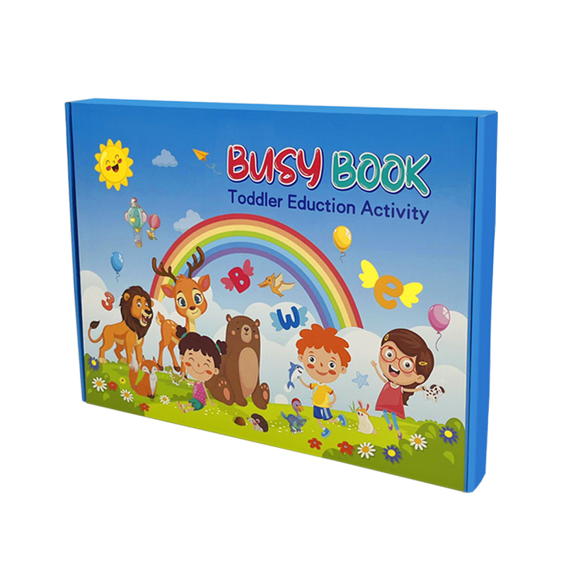 Montessori Busy Book Sensory Toys Custom Designed Wholesale Price Educational Toys for Unisex Toddlers Popular Products