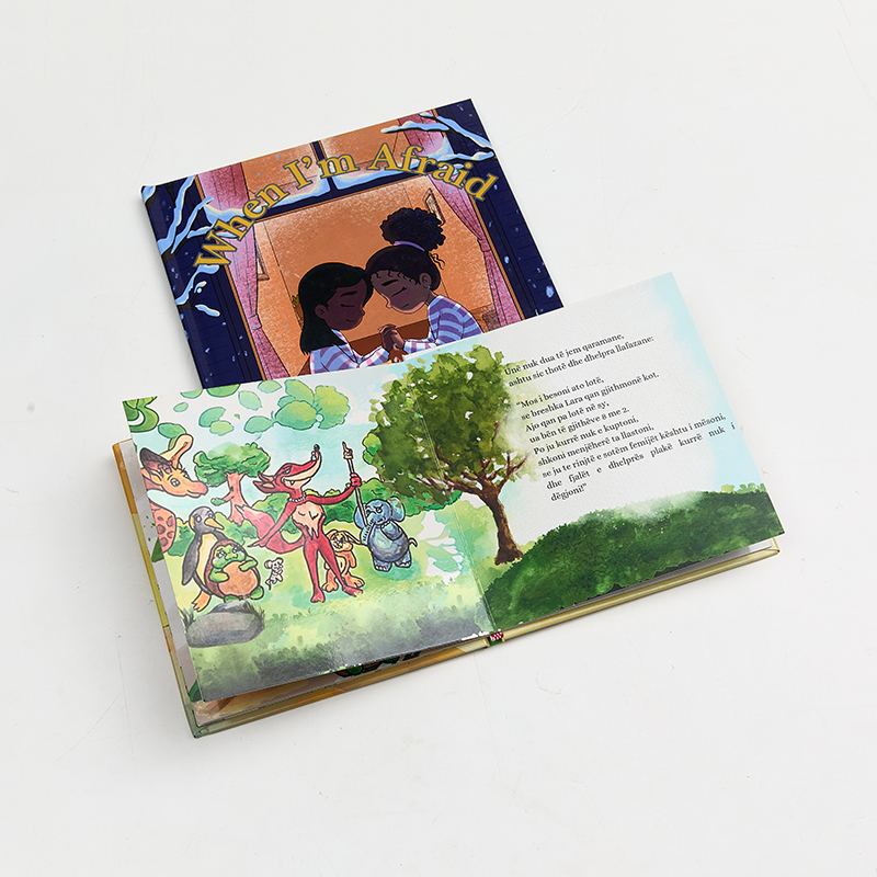 China Factory Offset Cardboard Paper Picture Book Printing Service Custom Education Children's Kids Board Book Printing