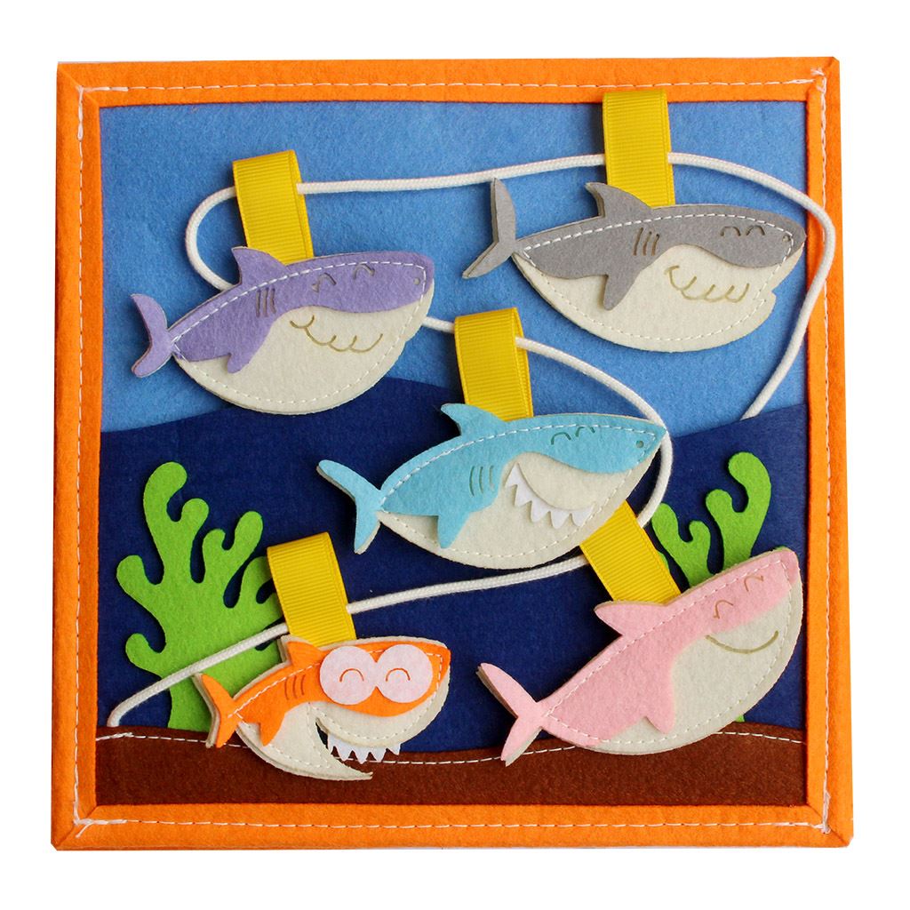 Factory Custom Eco-Friendly Montessori Wool Felt Baby Activity Sensory Fine Motor Skill Quiet Books New Design Educational Toys