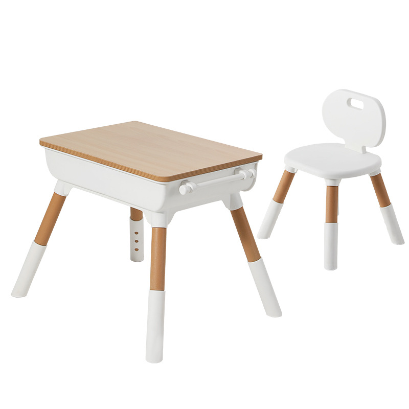 CE Certified Adjustable Children Desk &amp; Chair Set OEM Available For Schools &amp; Kindergartens