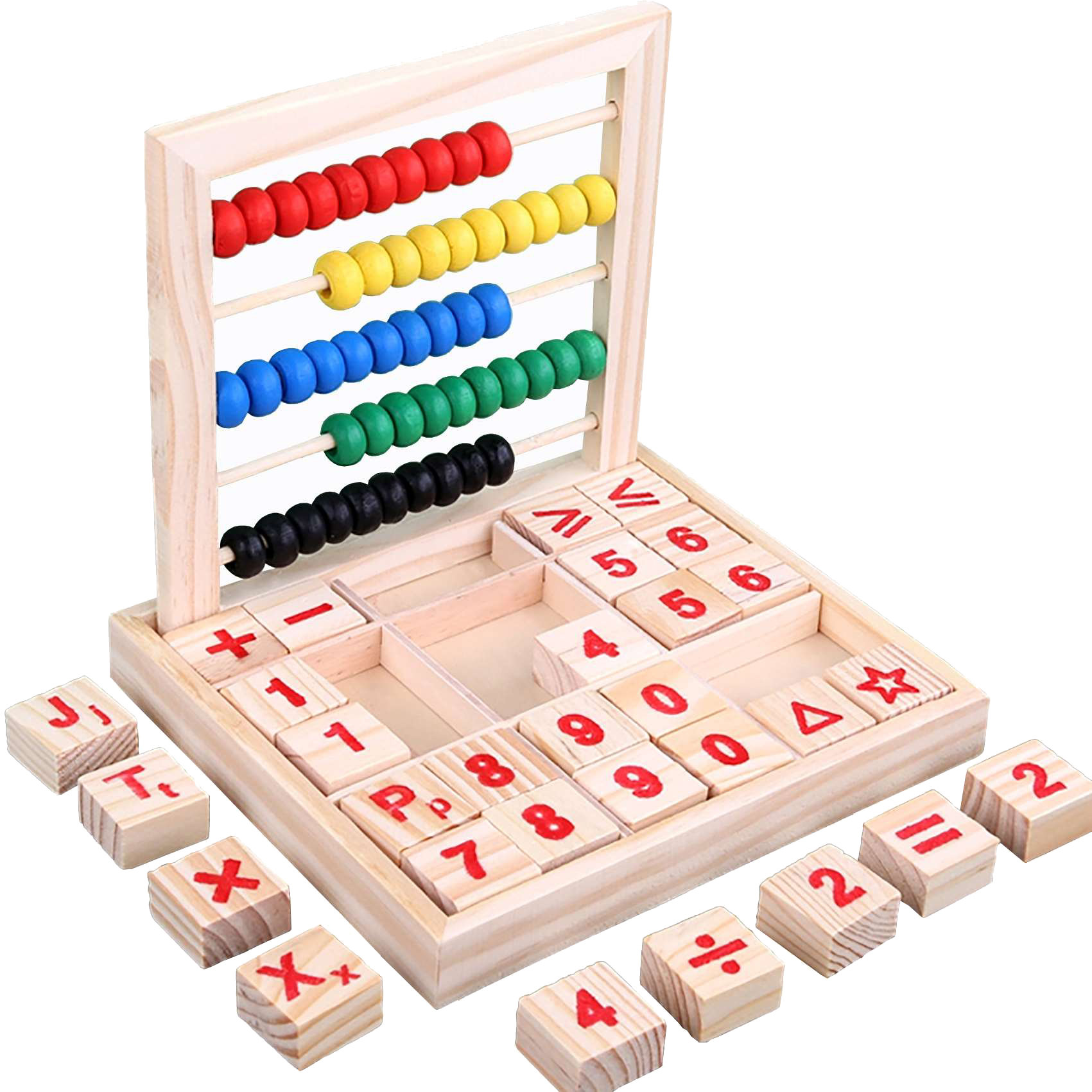 Wooden Abacus Toy Details 2