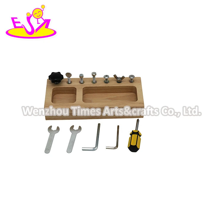 Fine Activity Practical Life Learning Screw Tools Montessori Screwdriver Board for Toddlers Juguetes W03D152