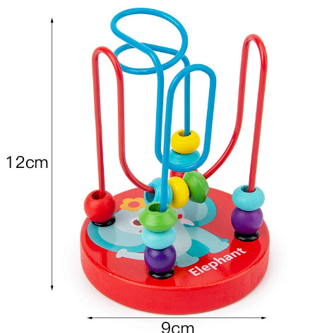 AiJH Building Block Clock Sets 3D Puzzles Board Game Montessori Educational Musical Toys for Kids Boys Girls Educational Toys