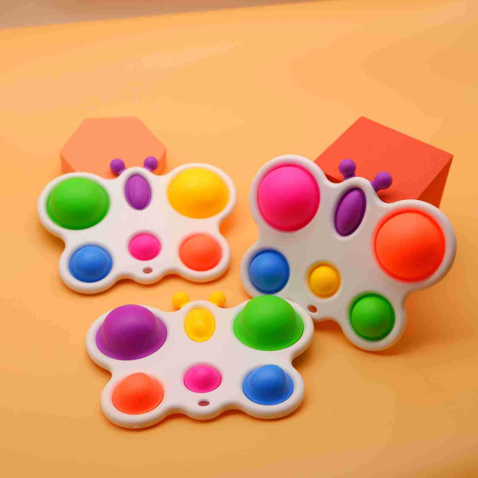 Best Baby Toys Montessori Exercise Board Rattle Puzzle Colorful Intelligence Early Education Intensive Training Fidgets Toys