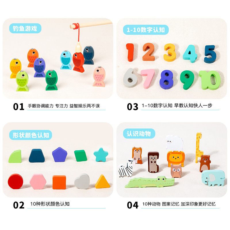 Montessori Early Education Puzzle Toy for Babies Busy Board for Fine Motor Skills Training for Infants and Toddlers