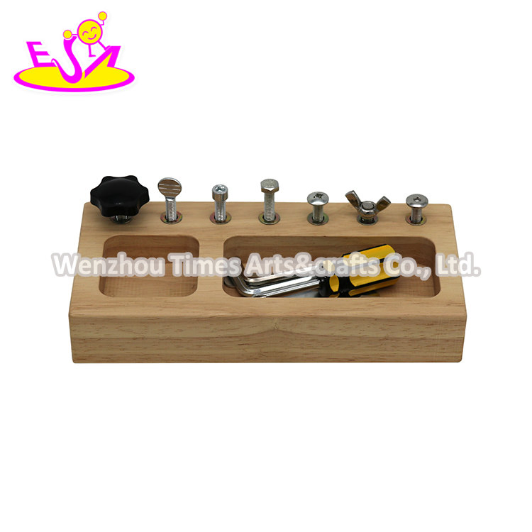 Fine Activity Practical Life Learning Screw Tools Montessori Screwdriver Board for Toddlers Juguetes W03D152