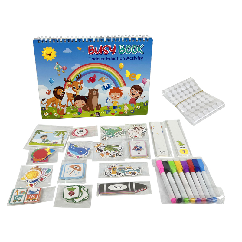 Montessori Busy Book Sensory Toys Custom Designed Wholesale Price Educational Toys for Unisex Toddlers Popular Products