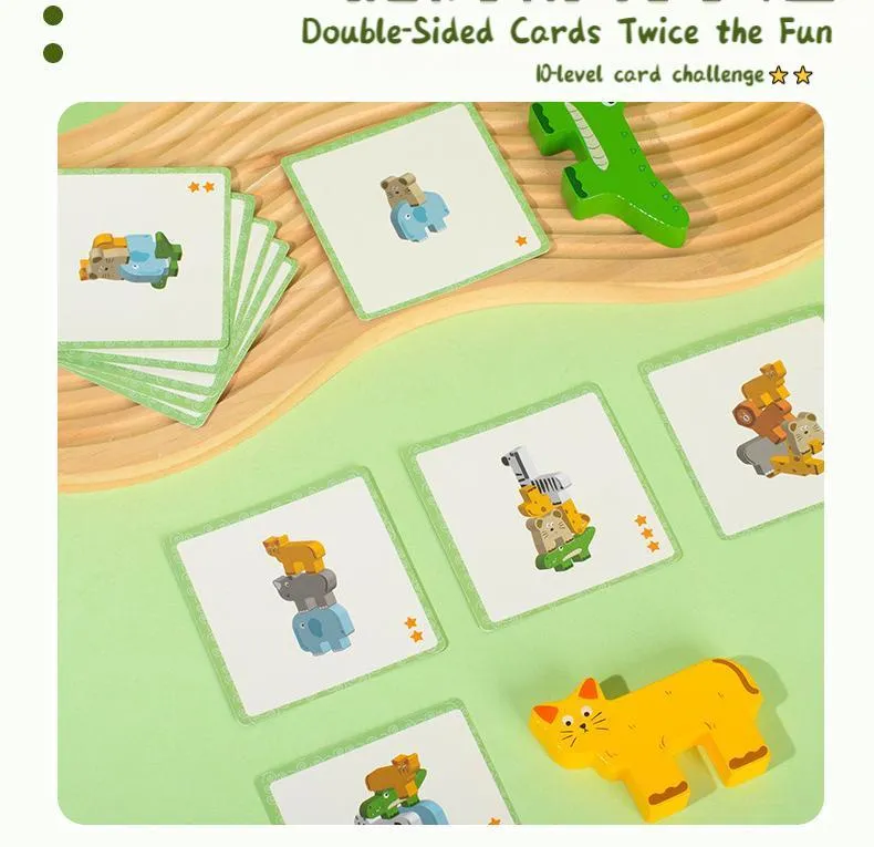 Animal Stacking Toy View 1