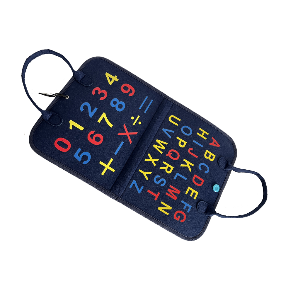 OEM Customized Felt Sensory Busy Board Montessori Educational Toy for Toddlers 100pcs