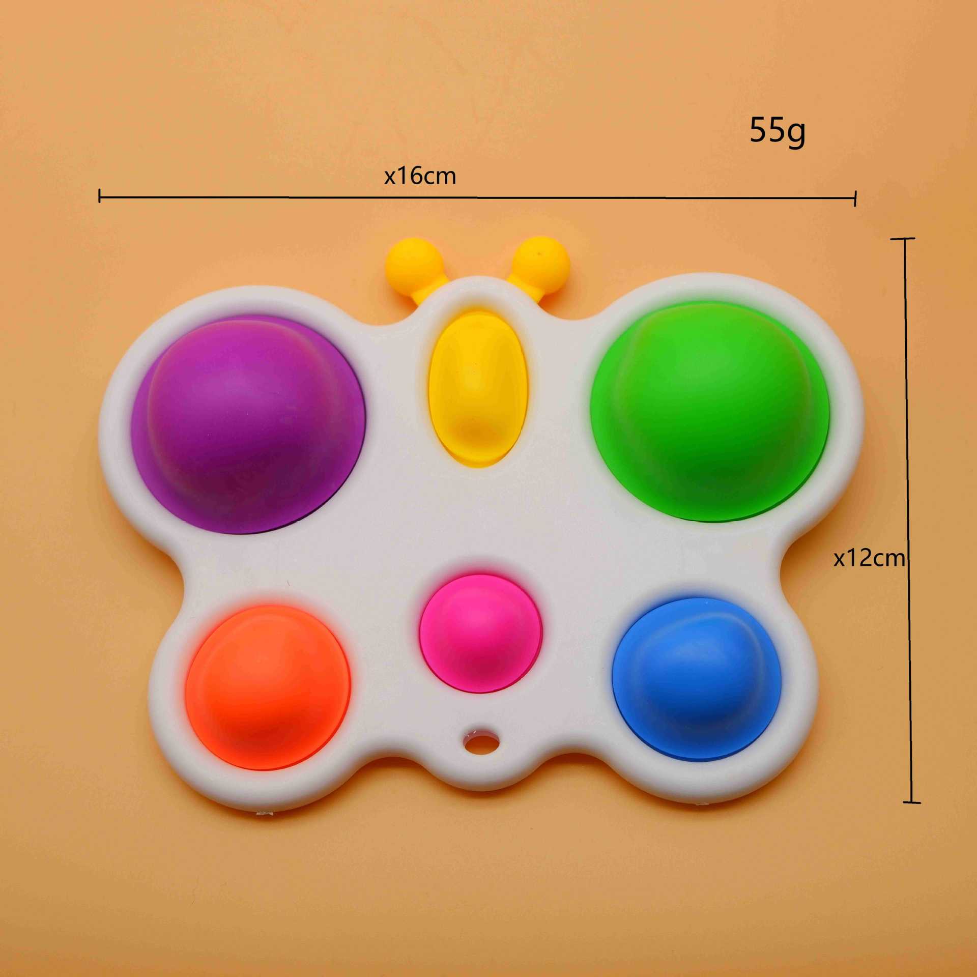 Best Baby Toys Montessori Exercise Board Rattle Puzzle Colorful Intelligence Early Education Intensive Training Fidgets Toys