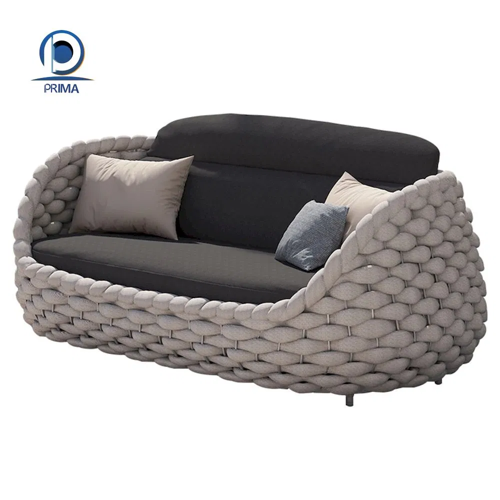 Modern Aluminum Outdoor Sofa Set with Cushions