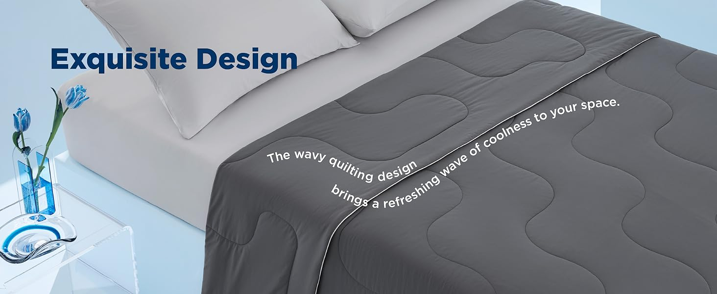 Cooling Comforter Super Soft Daily Use Summer Cool Soft Blanket Student Quilt